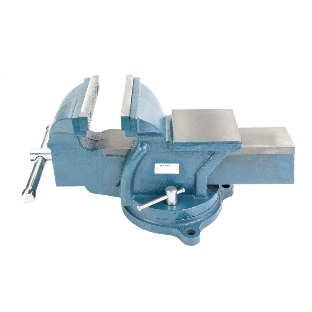 Produktabbildung Nr. 4: Étau Steinbock®, rotatif et verrouillable, en fonte robuste, largeur de mors 100 mm
