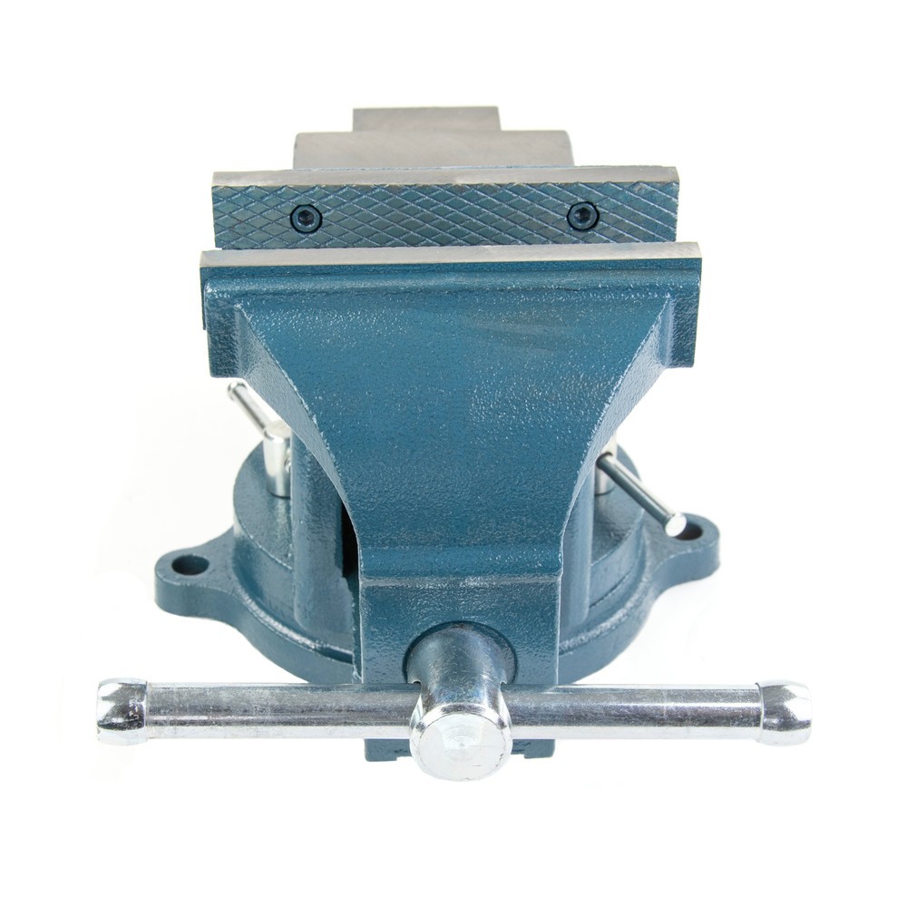 Produktabbildung Nr. 3: Étau Steinbock®, rotatif et verrouillable, en fonte robuste, largeur de mors 125 mm