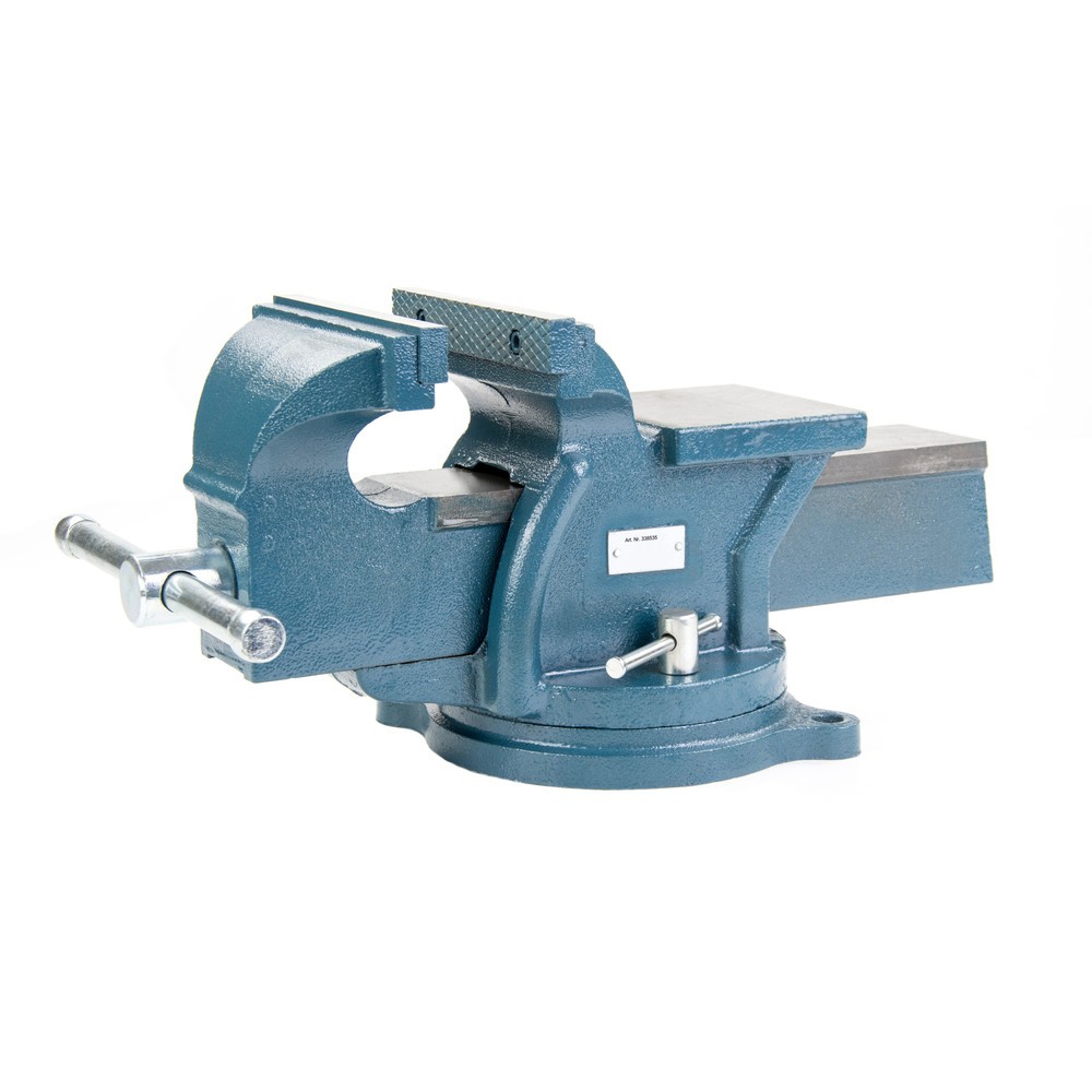 Produktabbildung Nr. 2: Étau Steinbock®, rotatif et verrouillable, en fonte robuste, largeur de mors 150 mm
