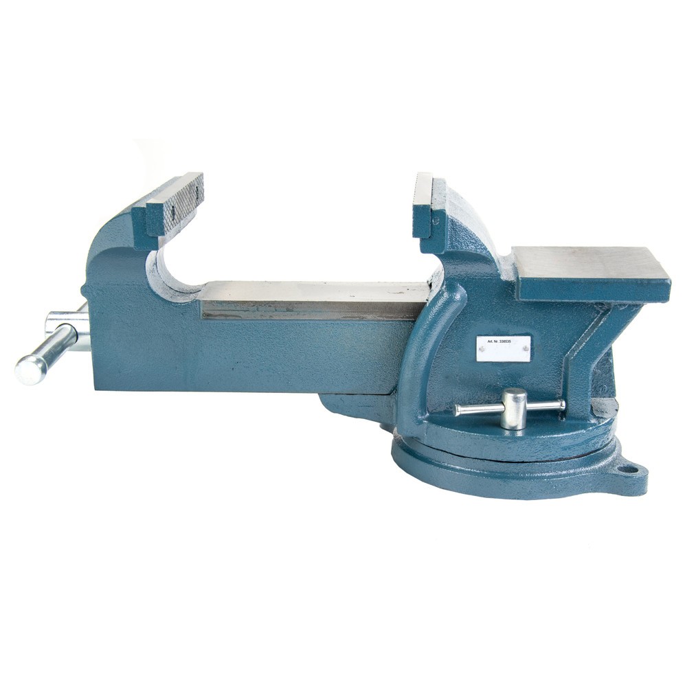 Produktabbildung Nr. 5: Étau Steinbock®, rotatif et verrouillable, en fonte robuste, largeur de mors 150 mm