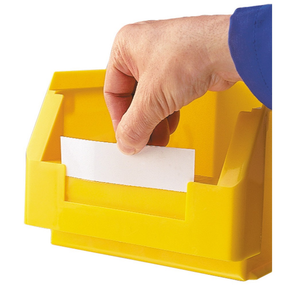 Produktabbildung: Etiketten für Kappes RasterPlan Sichtlagerkasten , BxH 120 x 32 mm