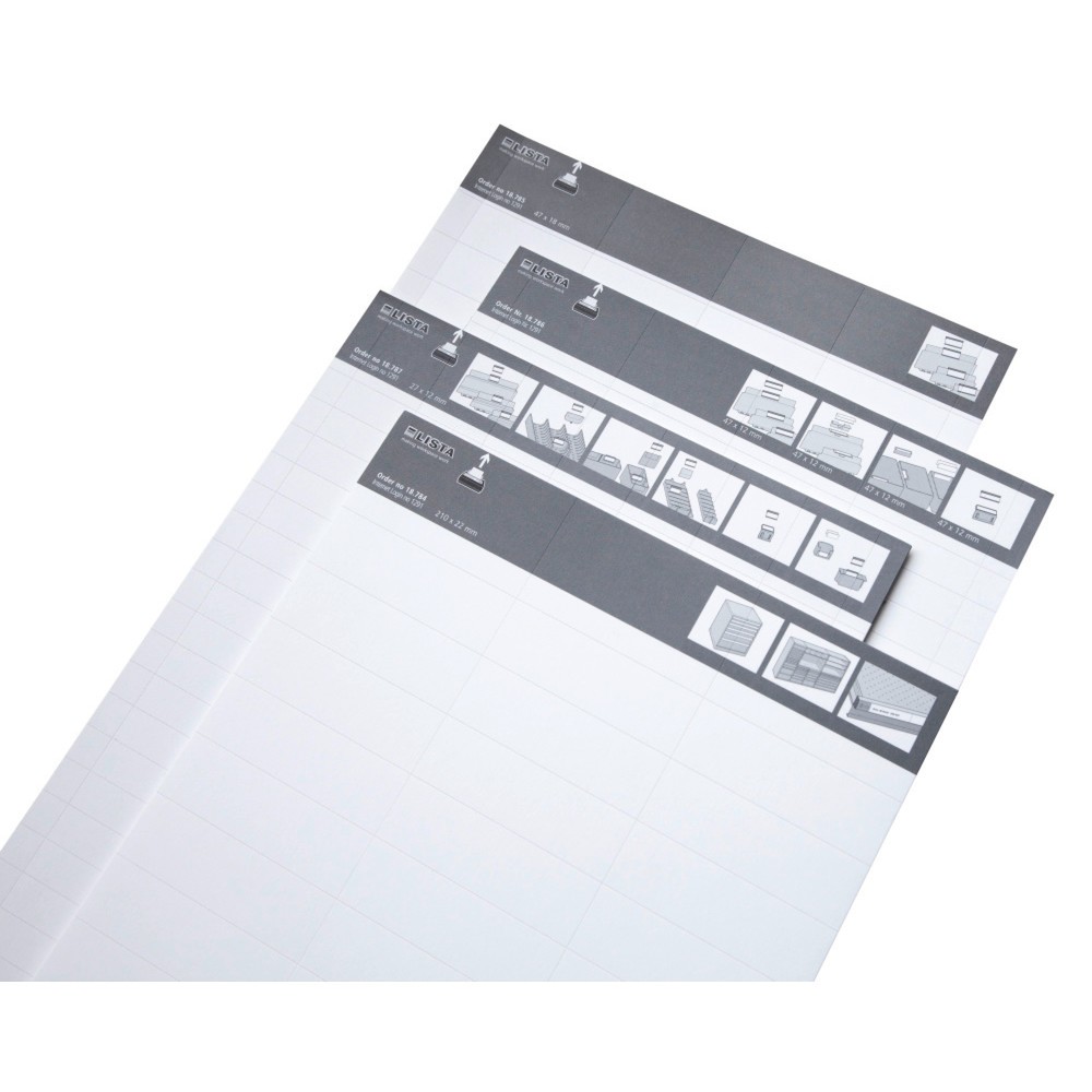 Illustration du produit: Étiquettes LISTA-Script, paquet universel