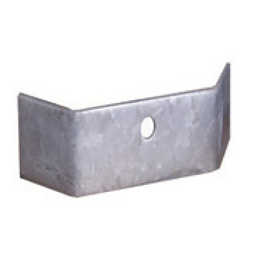 Illustration du produit: Étrier de soutien pour plaques de protection en acier, 1 pièce par unité de vente