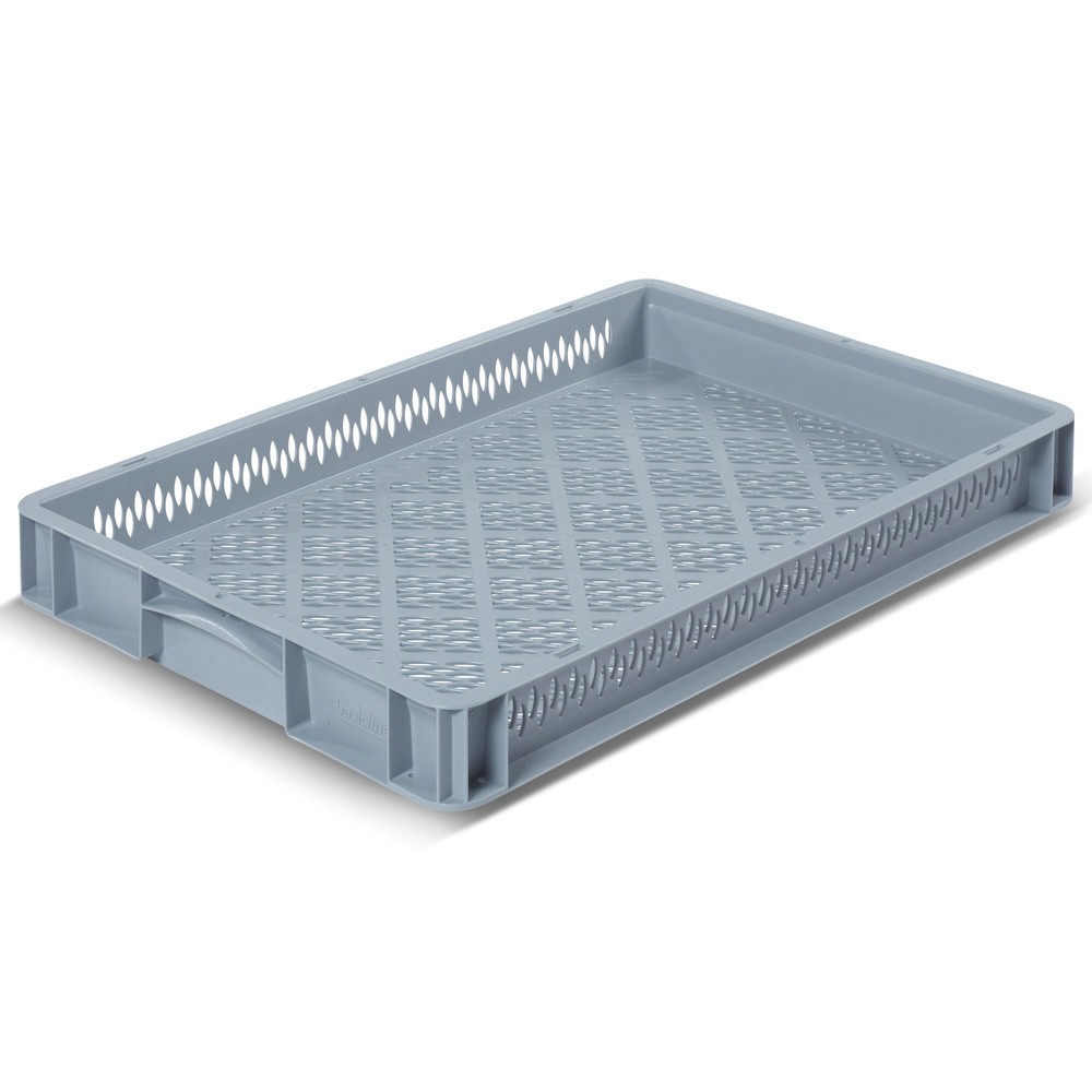 Produktabbildung: Alpha Eurobox aus PP mit durchbrochenen Wänden, 13,7 Liter, HxBxT 70 x 600 x 400 mm