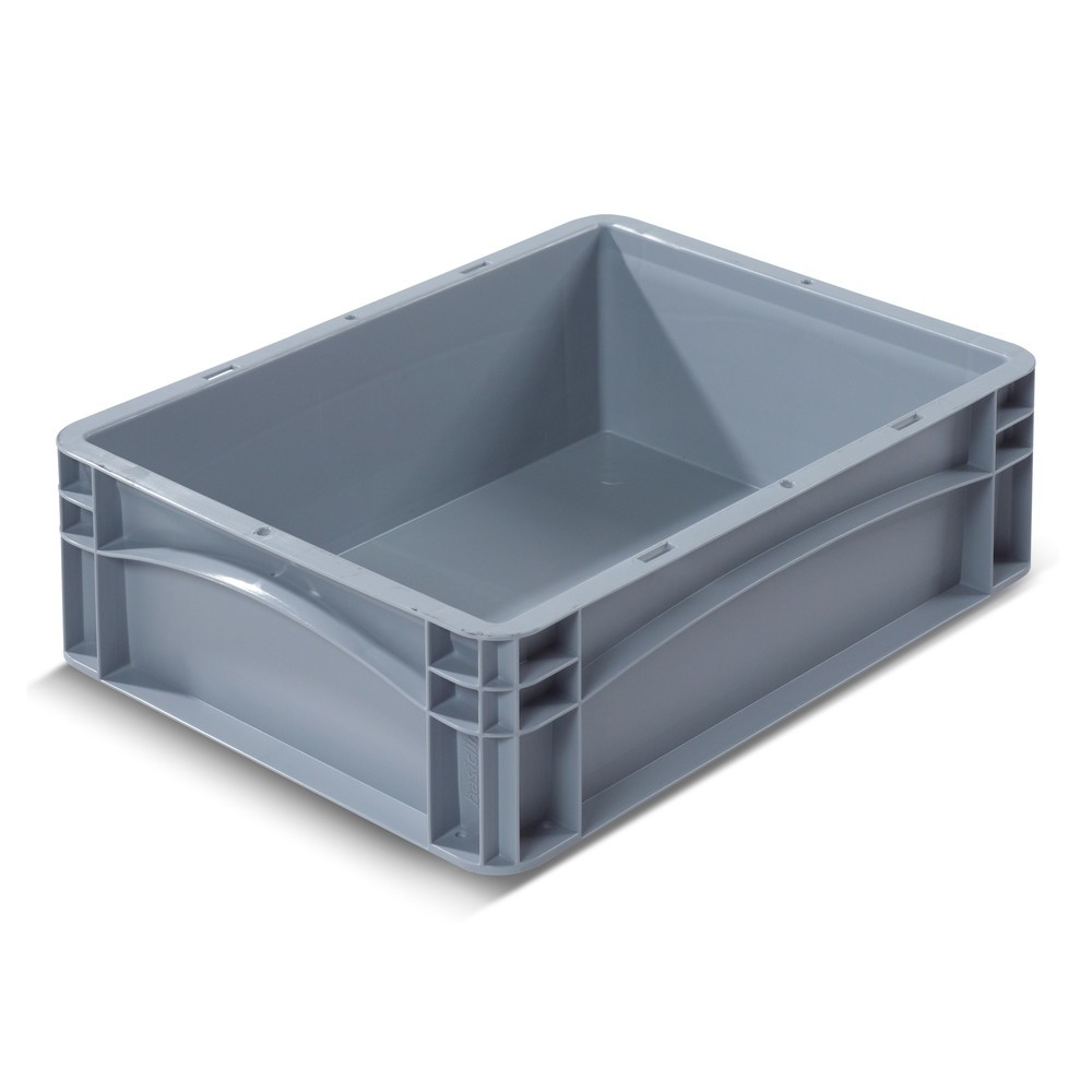 Produktabbildung: Alpha Eurobox aus PP mit geschlossenen Wänden, 11,2 Liter, HxBxT 120 x 400 x 300 mm