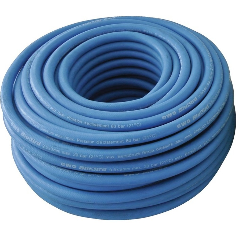 Illustration du produit: EWO Druckluftschlauch flextrem BluBird, Länge 50 m blau, Innen-Ø 6 mm Außen-Ø 12 mm