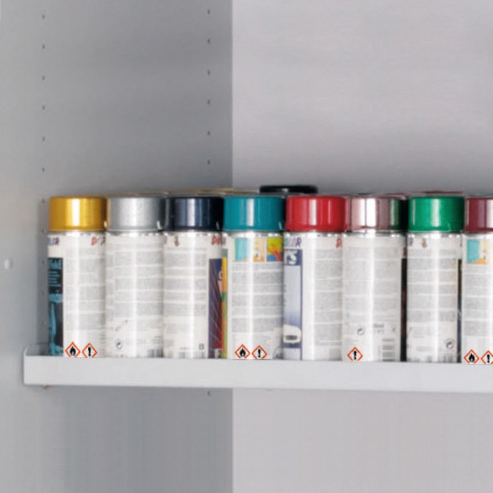 Produktabbildung: Fachboden für asecos® Sicherheitsschrank Typ 90, Breite 600 mm