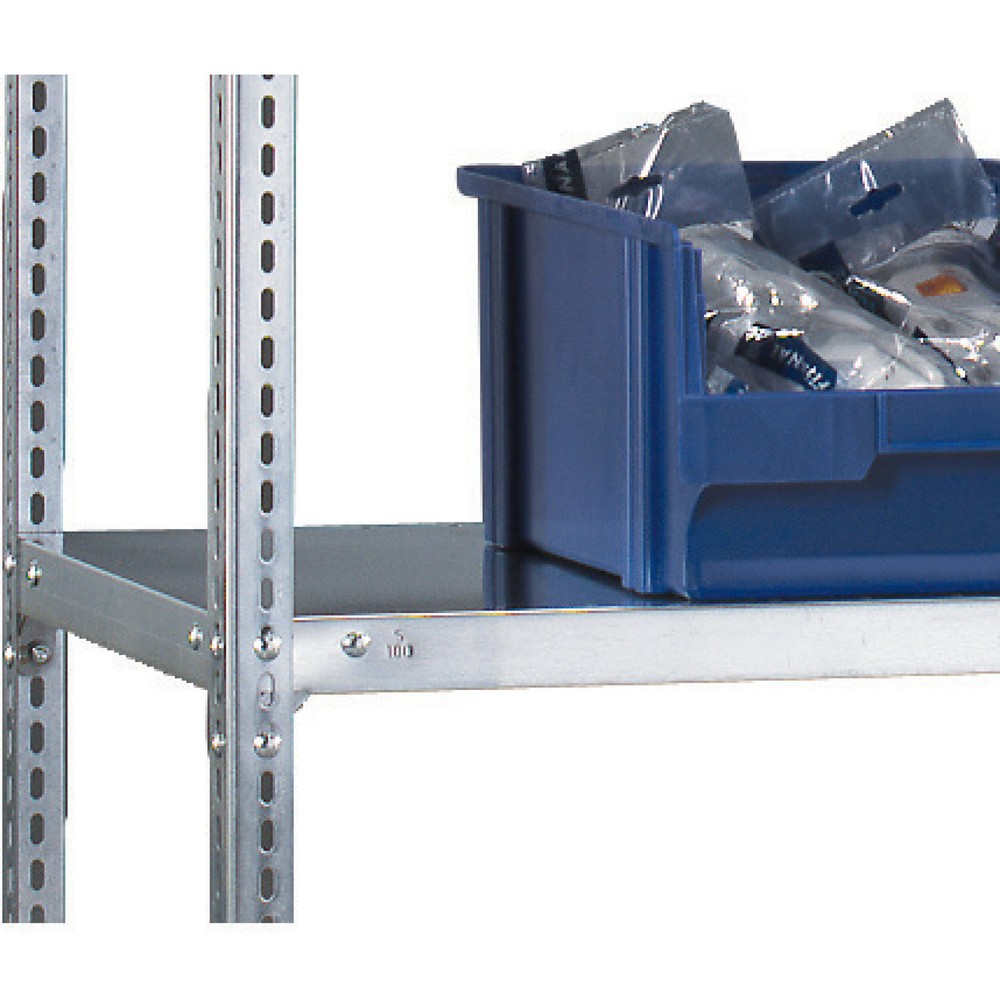 Produktabbildung: Fachboden für META Fachbodenregal Schraubsystem, FL 80 kg, verzinkt, BxT 1.000 x 400 mm
