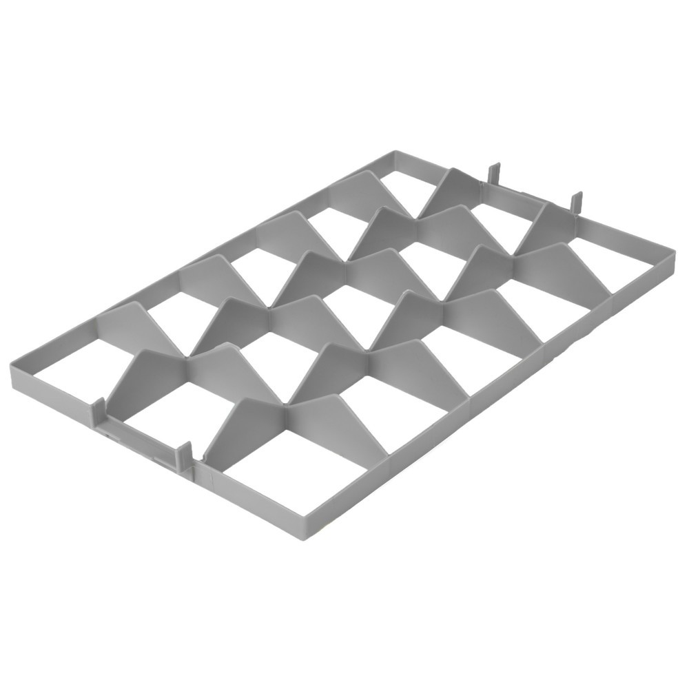 Produktabbildung: Fachwerkeinsatz für Gläserkiste, 3x5 oben