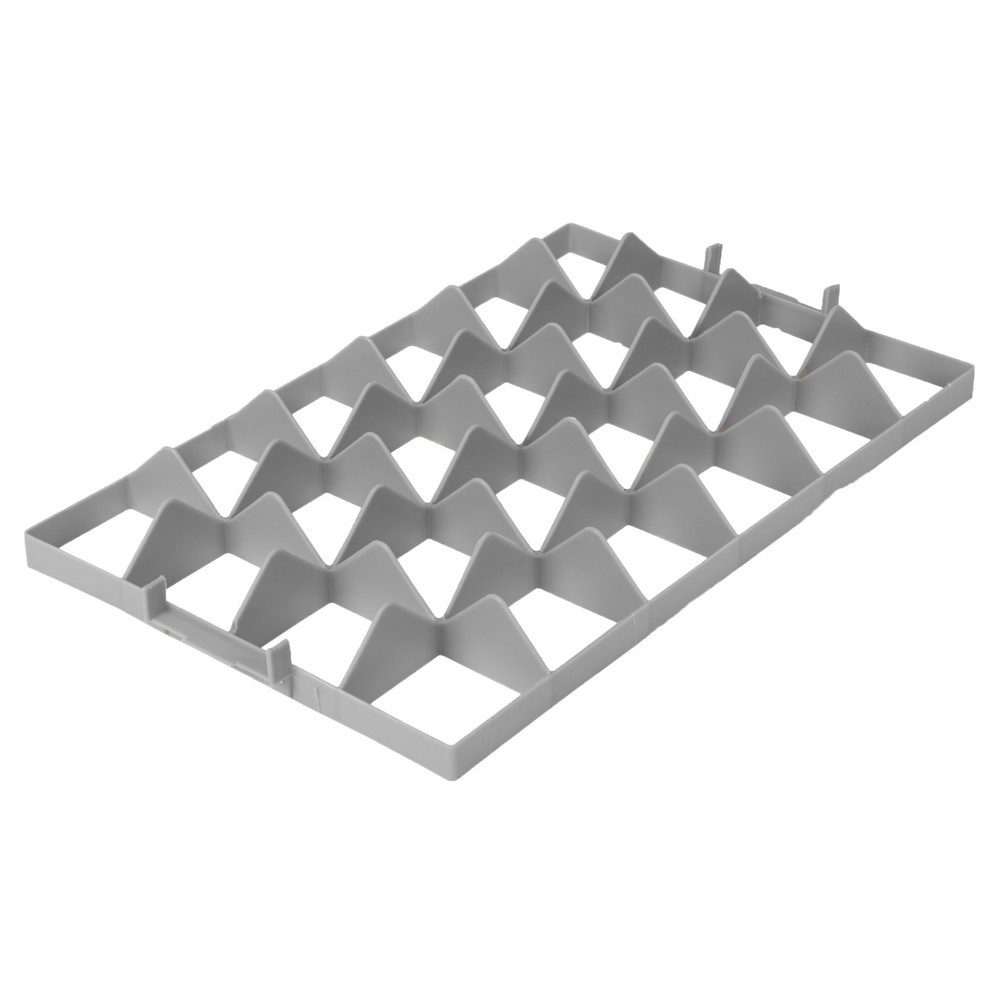 Produktabbildung: Fachwerkeinsatz für Gläserkiste, 4x6 oben
