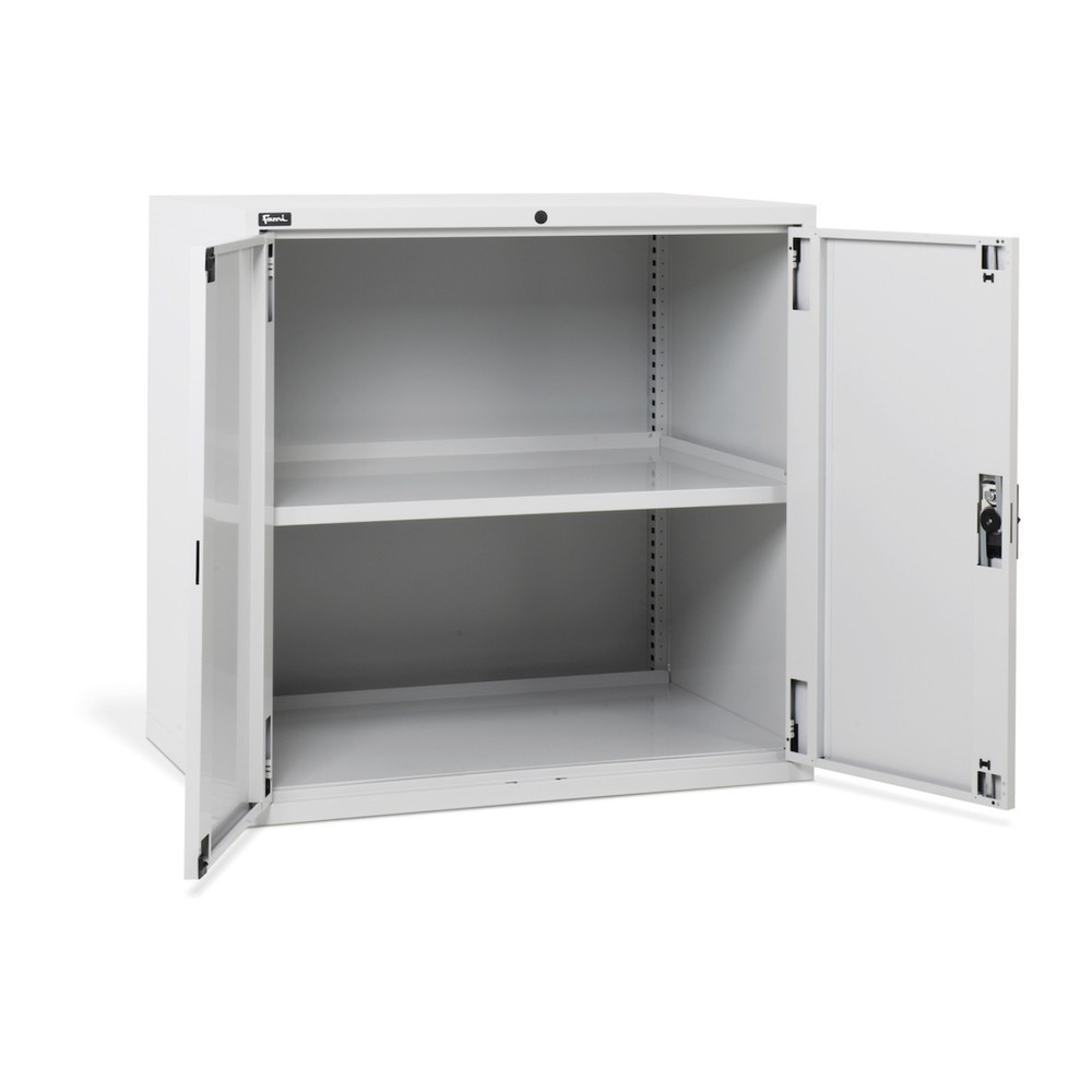 N° de l'image du produit 1 : Fami MASTER Armoire avec portes battantes, HxlxP 1 000 x 1 020 x 726 mm, gris clair