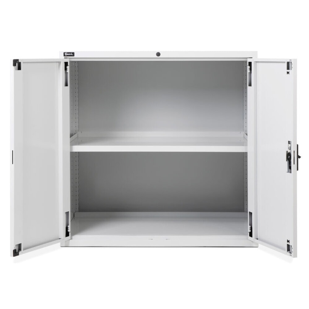 N° de l'image du produit 2 : Fami MASTER Armoire avec portes battantes, HxlxP 1 000 x 1 020 x 726 mm, gris clair