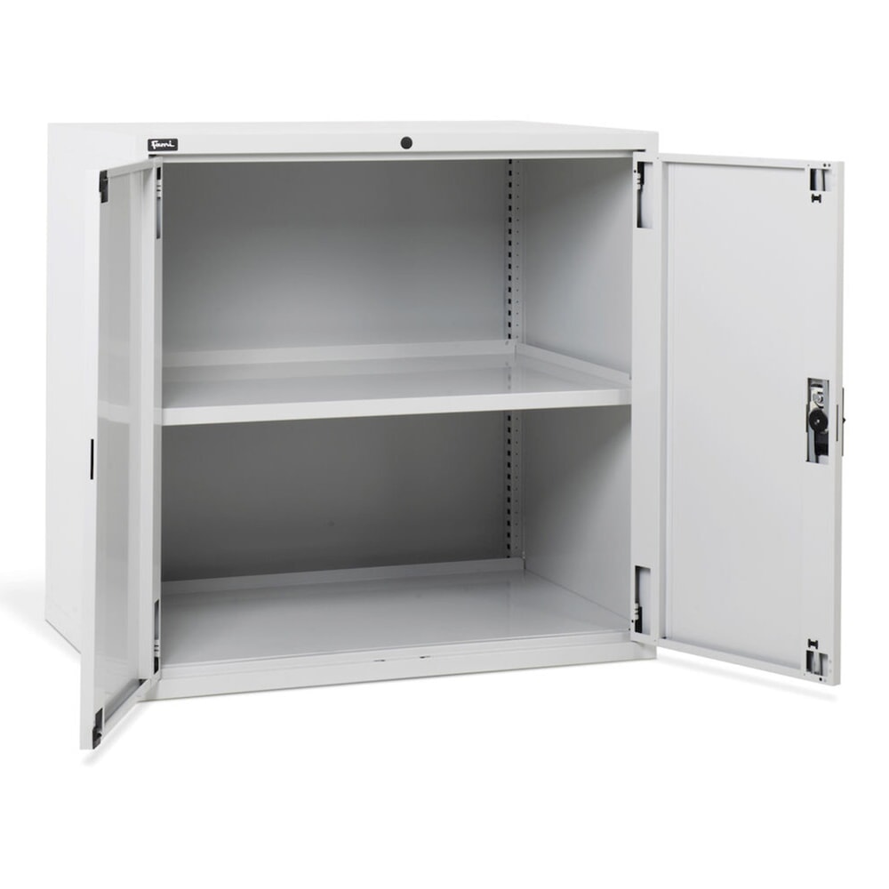 N° de l'image du produit 5 : Fami MASTER Armoire avec portes battantes, HxlxP 1 000 x 1 020 x 726 mm, gris clair