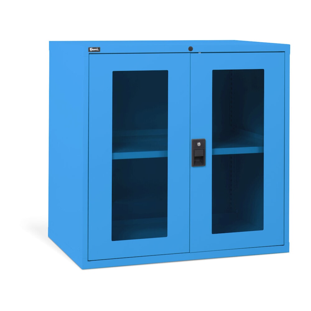 Produktabbildung Nr. 3: Fami MASTER Schrank mit Flügeltüren aus Polycarbonat, HxBxT 1.000 x 1.020 x 726 mm, lichtblau