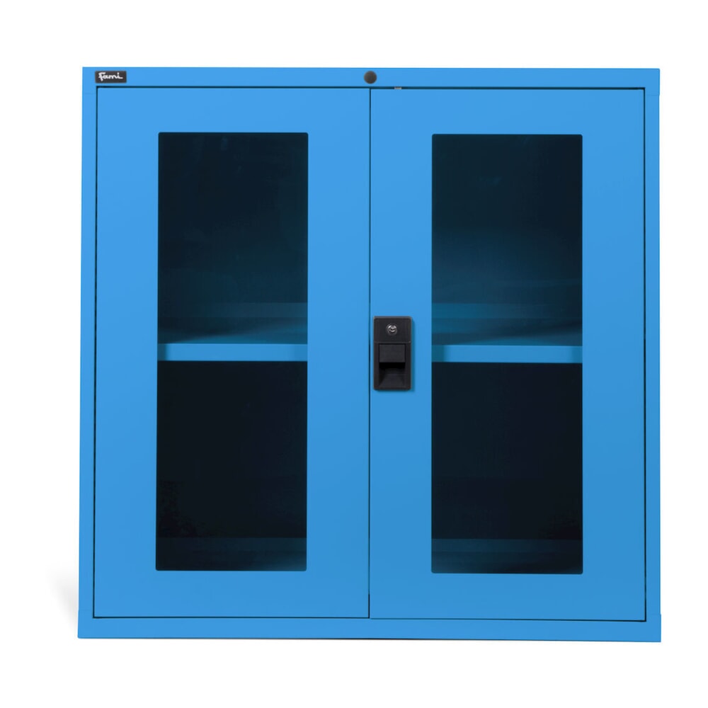 Produktabbildung Nr. 4: Fami MASTER Schrank mit Flügeltüren aus Polycarbonat, HxBxT 1.000 x 1.020 x 726 mm, lichtblau