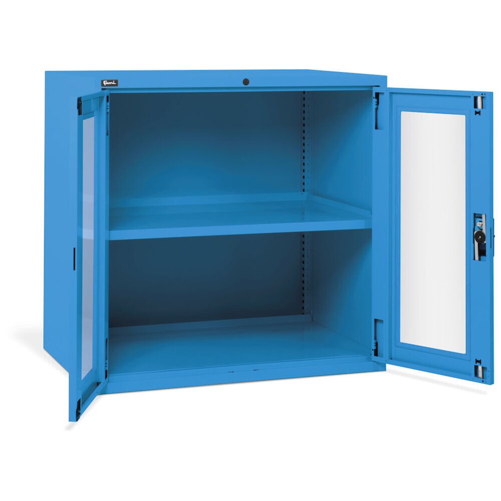 Produktabbildung Nr. 5: Fami MASTER Schrank mit Flügeltüren aus Polycarbonat, HxBxT 1.000 x 1.020 x 726 mm, lichtblau
