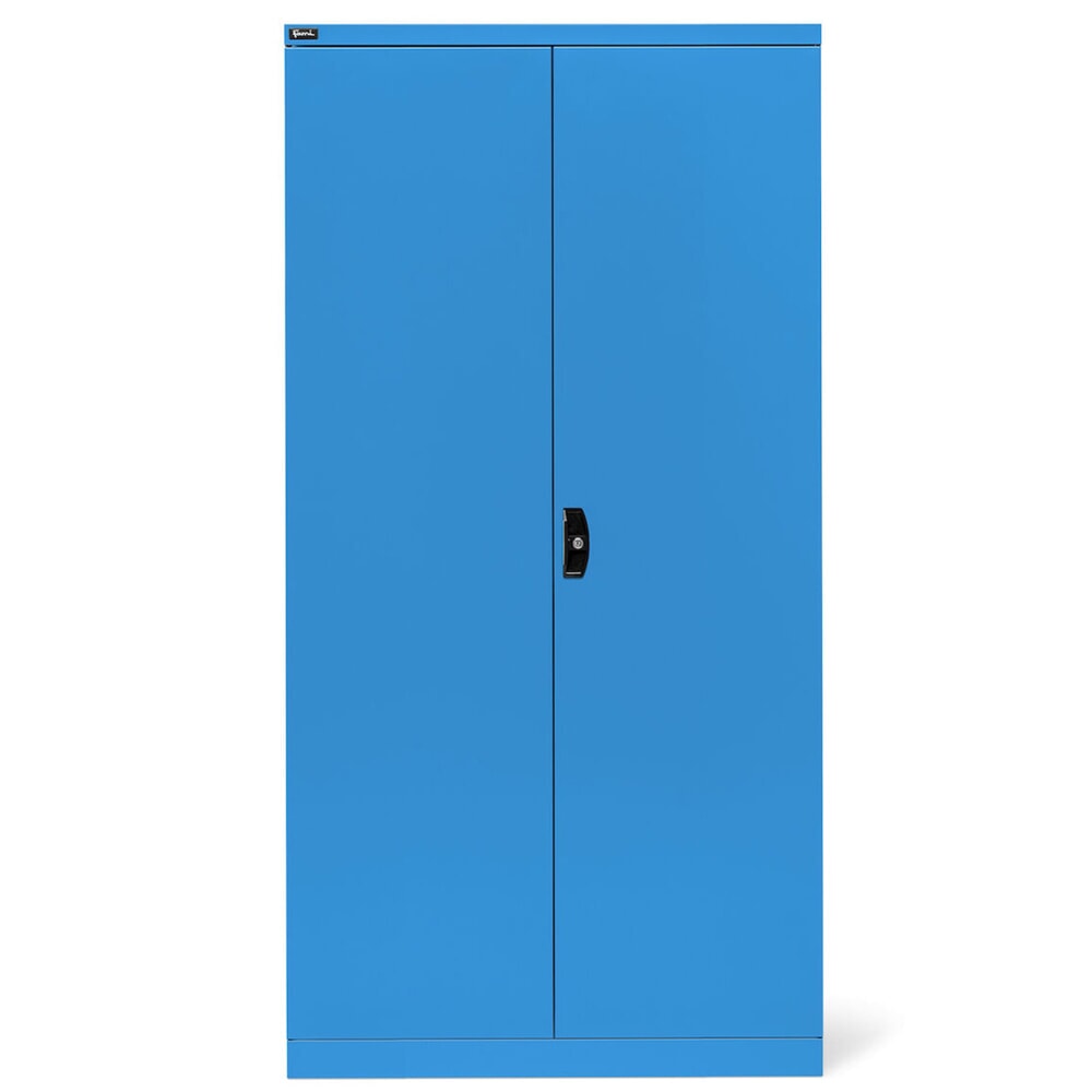 Produktabbildung Nr. 2: Fami PERFOM Armoire à portes battantes, 3 tiroirs, 4 tablettes, HxlxP 2 000 x 1 023 x 726 mm, bleu clair