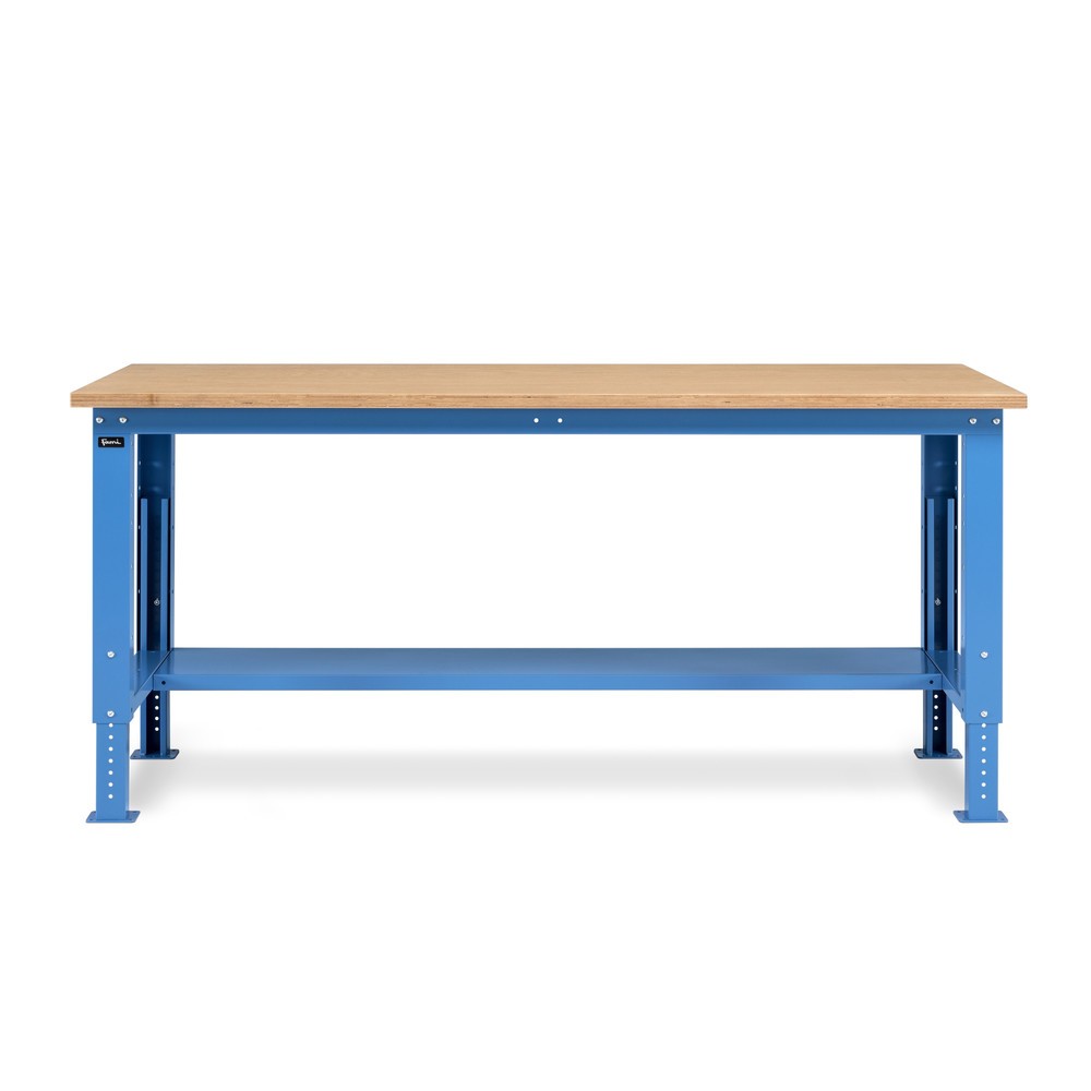 Produktabbildung Nr. 2: Fami Werkbank, höhenverstellbar, TK 1.000 kg, HxBxT 740-1.110 x 2.000 x 750 mm, RAL 5012 lichtblau