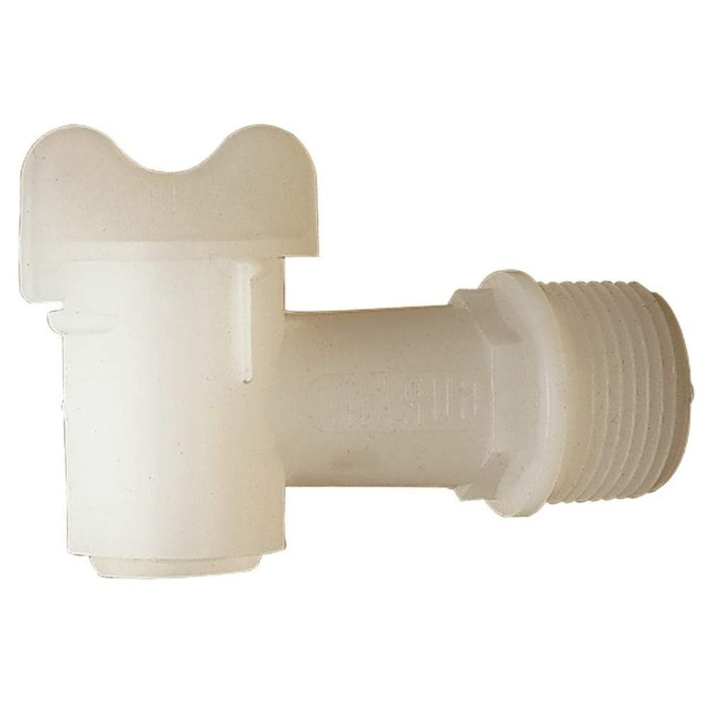 Produktabbildung: Fasshahn Ku.weiss R 26,9 (¾Zoll)mm