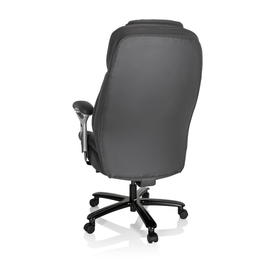 Produktabbildung Nr. 6: Fauteuil de direction hjh OFFICE PULLMANN similicuir, gris mat