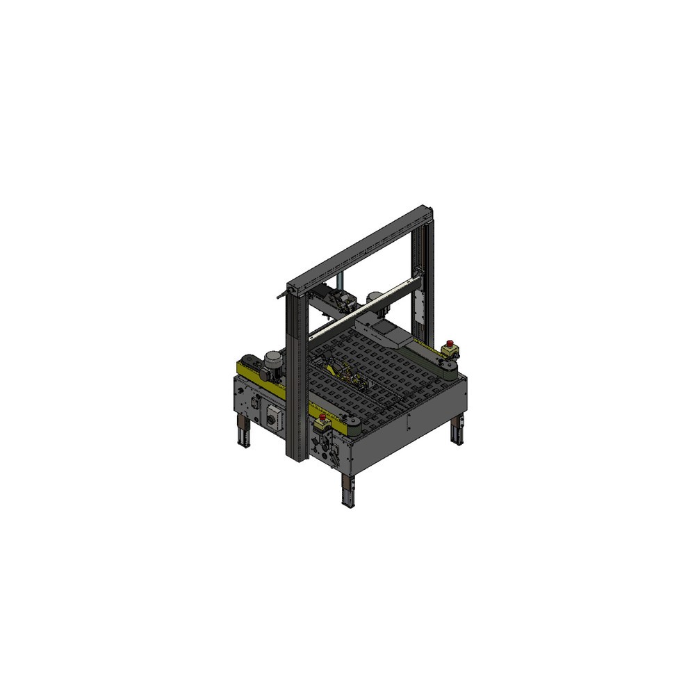 Illustration du produit: Fermeuse de cartons NASTRO-SB™ M8-S, avec groupe de fermeture de 75 mm, pour dimensions de cartons HxlxP 120-800 x 150-800 x 150 mm