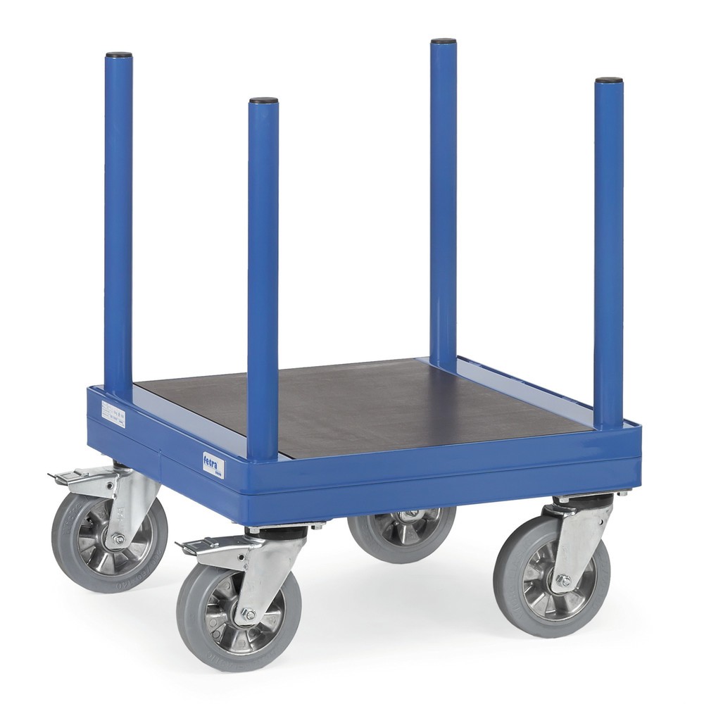 Illustration du produit: Chariot pour matériaux longs fetra®, galet, capacité de charge 1 500 kg, plate-forme de chargement l x P 510 x 510 mm