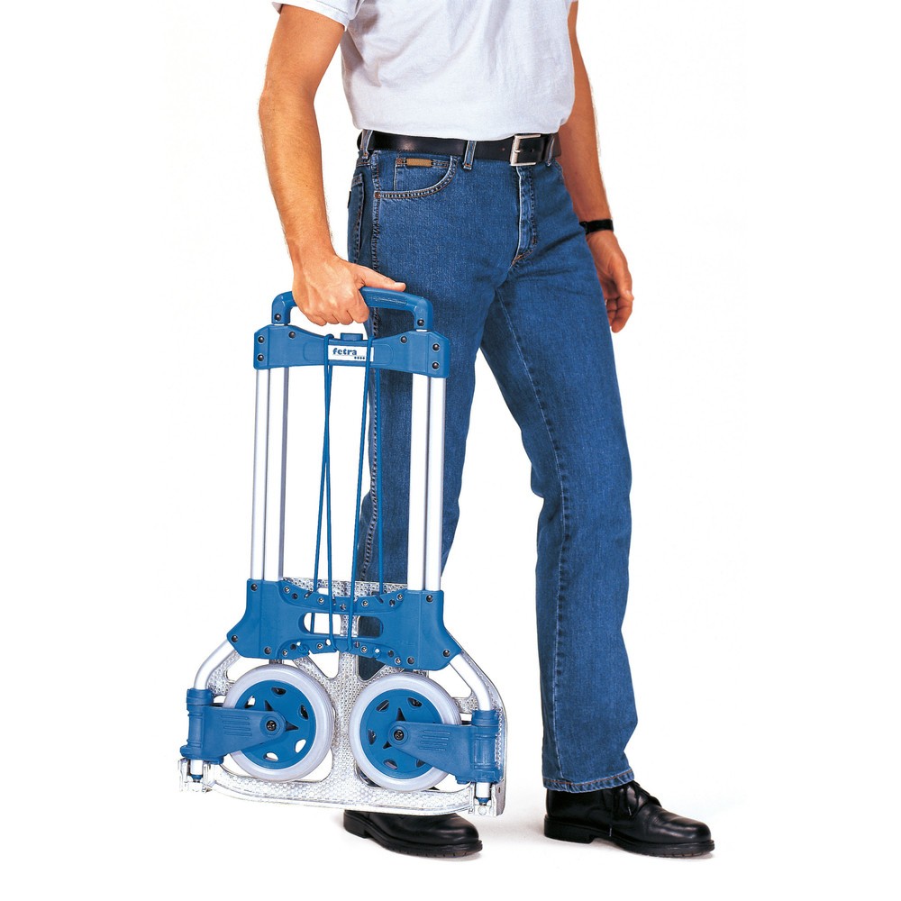 Produktabbildung Nr. 2: fetra® Diable de transport pliant en aluminium, capacité de charge 125 kg, bavette lxP 480 x 320 mm