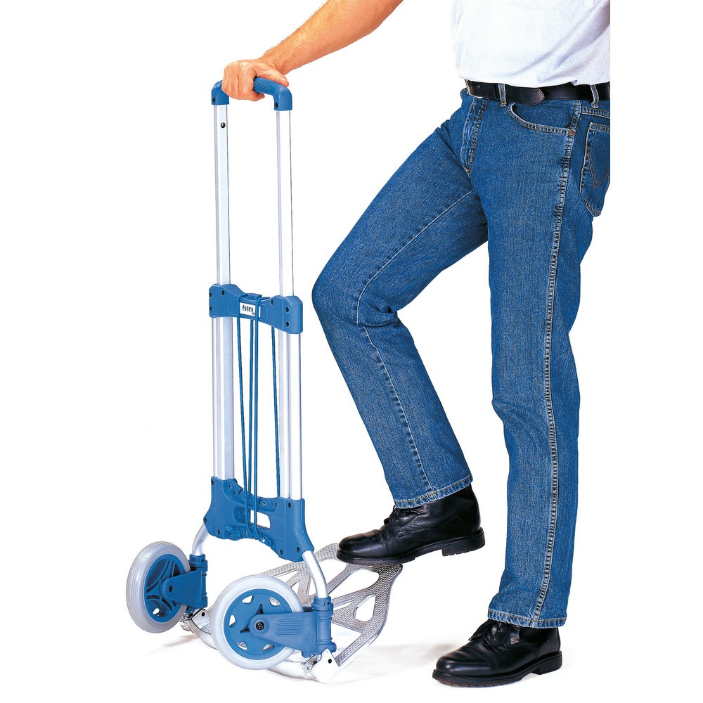 Produktabbildung Nr. 3: fetra® Diable de transport pliant en aluminium, capacité de charge 125 kg, bavette lxP 480 x 320 mm