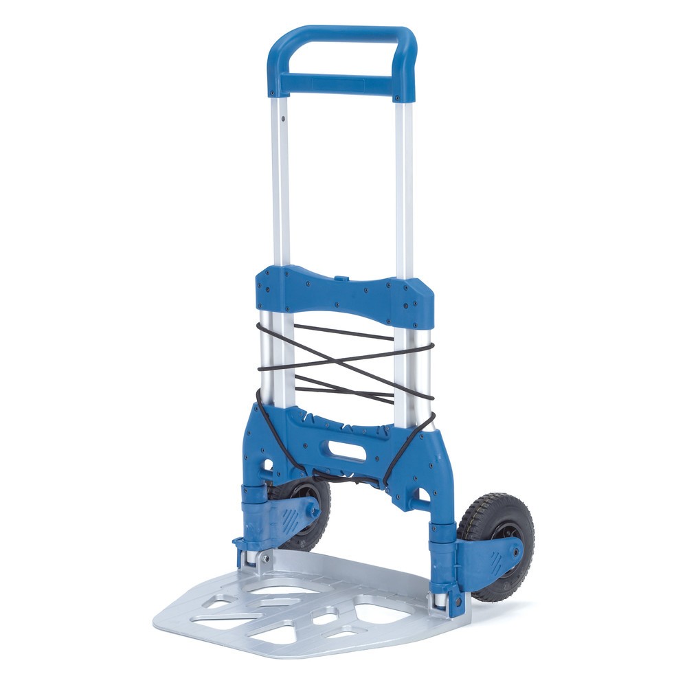 Produktabbildung Nr. 1: fetra® Diable de transport pliant en aluminium, capacité de charge 250 kg, bavette lxP 595 x 450 mm