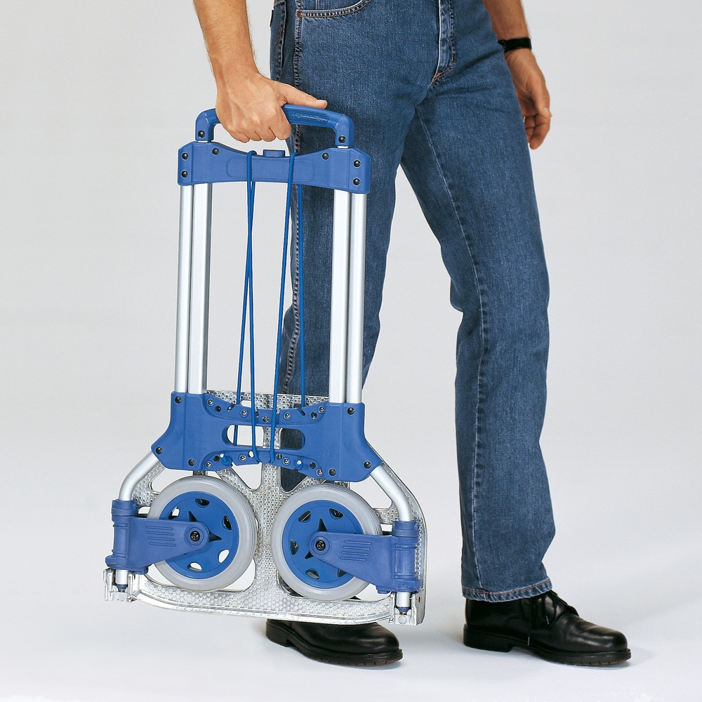 Produktabbildung Nr. 6: fetra® Diable de transport pliant en aluminium, capacité de charge 125 kg, bavette lxP 480 x 320 mm