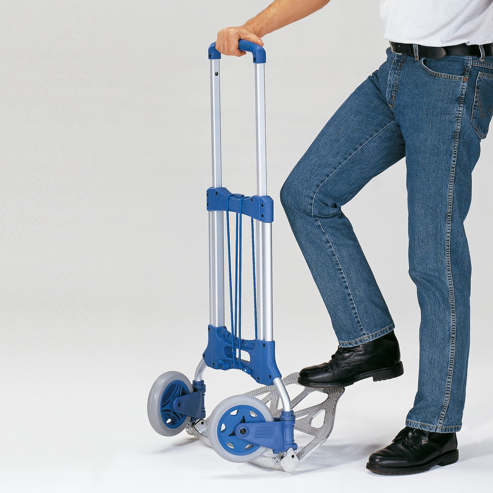 Produktabbildung Nr. 7: fetra® Diable de transport pliant en aluminium, capacité de charge 125 kg, bavette lxP 480 x 320 mm