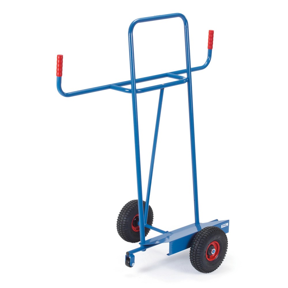 Illustration du produit: fetra® Diable porte-panneaux, capacité de charge 400 kg, pneumatiques à bandage plein, standard