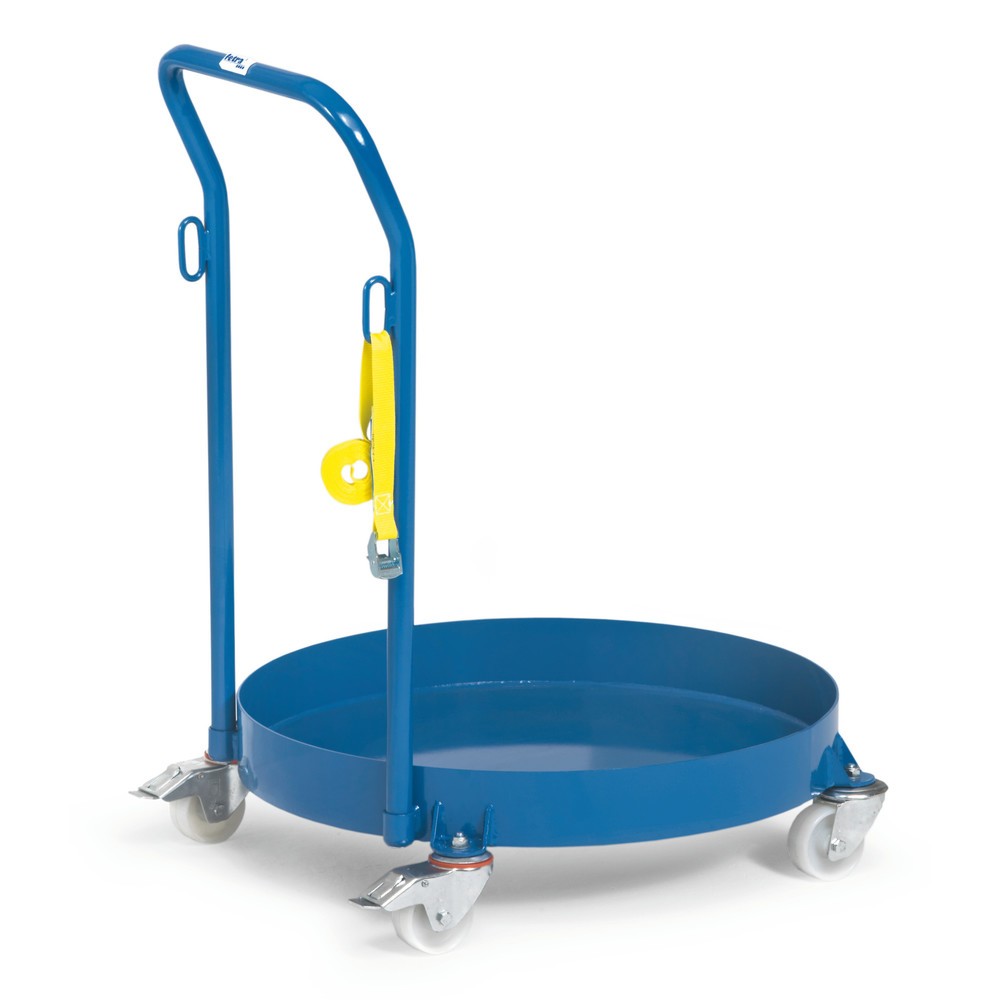 Produktabbildung Nr. 1: fetra® Fassroller, TK 250 kg, geschlossen, mit Schiebebügel