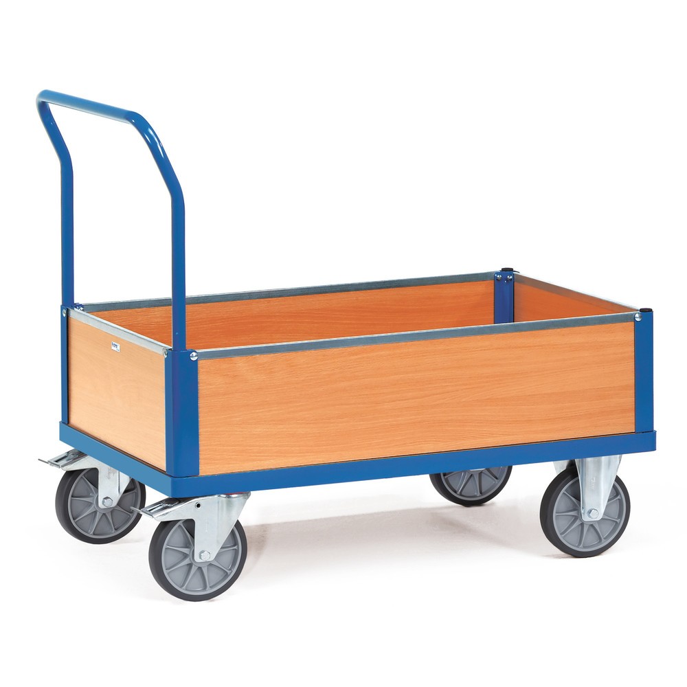 Produktabbildung: fetra® Kastenwagen, Wandhöhe 250 mm, Tragkraft 500 kg