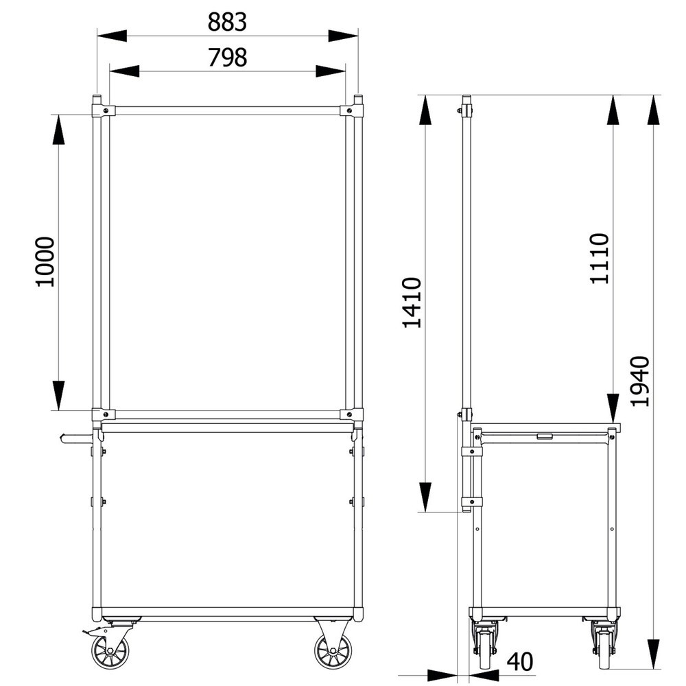 N° de l'image du produit 3 : fetra® Kit de montage cadre anti-infection