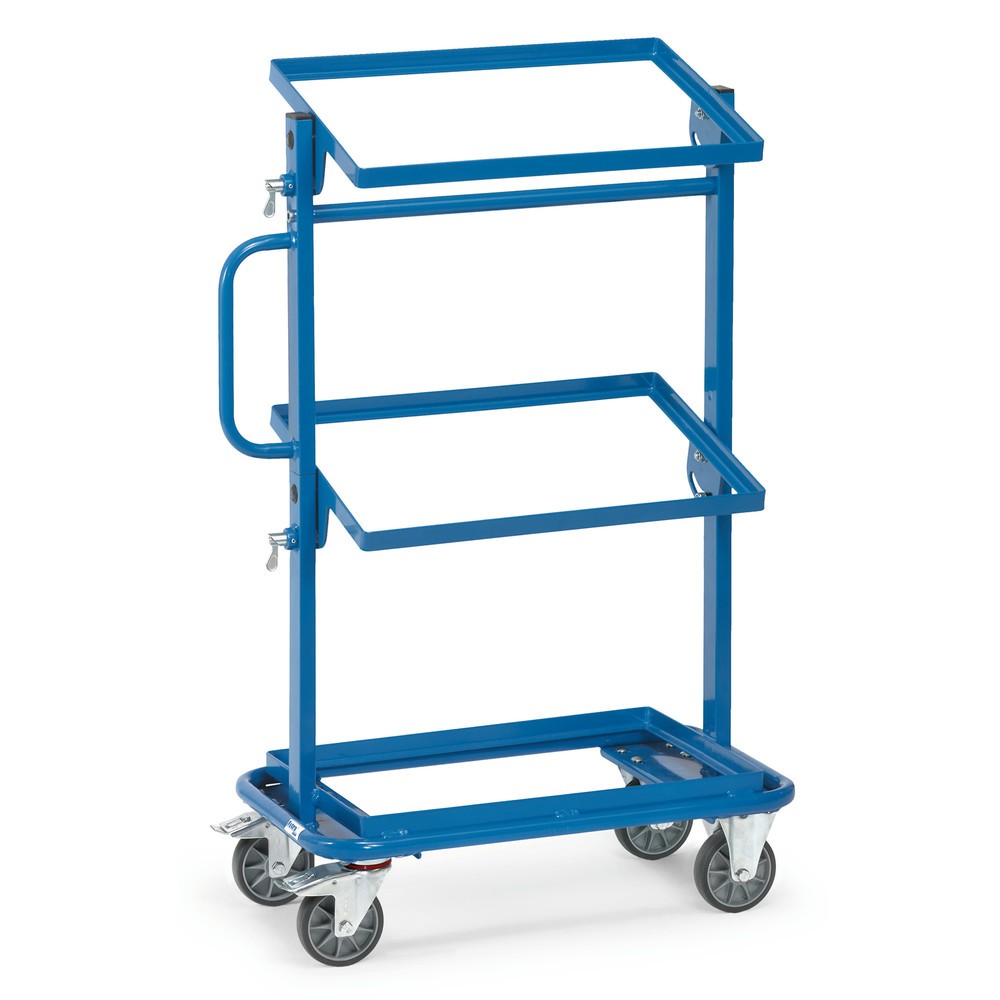 Produktabbildung: fetra® Montagewagen, offene Rahmen, neigbar