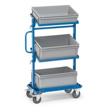 fetra® Montagewagen, offene Rahmen, mit Kästen