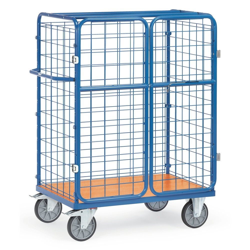 Produktabbildung Nr. 3: fetra® Paketwagen, Tragkraft 600 kg, Ladefläche BxT 1.000 x 600 mm, Höhe 1.552 mm