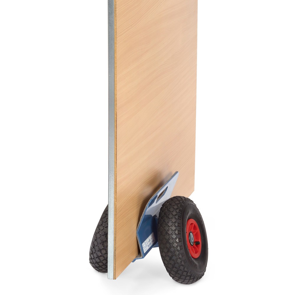 Produktabbildung Nr. 2: fetra® Plattenroller mit Klemmbacken, Tragkraft 250 kg, Klemmbreite 0-60 mm, Luft-Bereifung