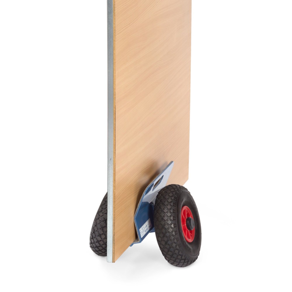Produktabbildung Nr. 2: fetra® Plattenroller mit Klemmbacken, Tragkraft 250 kg, Klemmbreite 0-60 mm, Vollgummi-Bereifung
