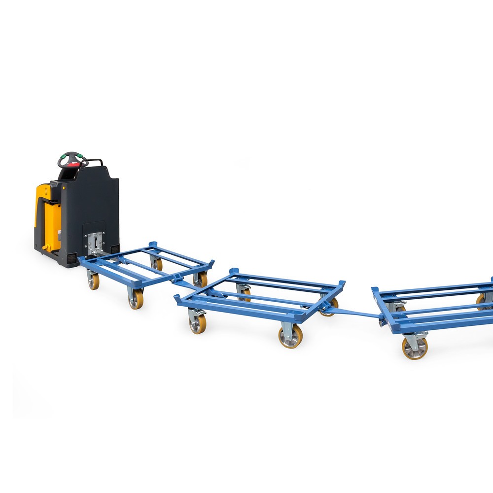 Produktabbildung Nr. 6: fetra® Rouleur de palettes, avec attelage + timon, capacité de charge de 1 000 kg