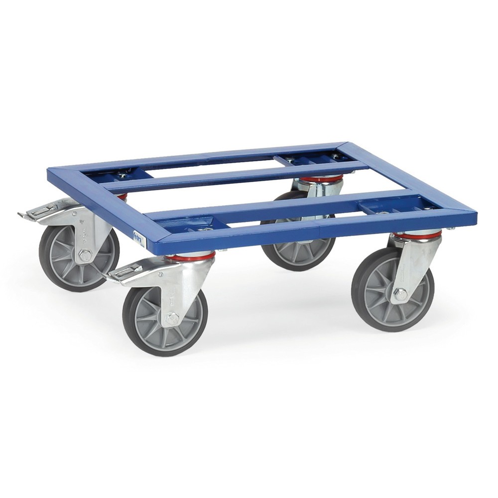 Illustration du produit: fetra® Plateau roulant avec cadre ouvert, capacité de charge 400 kg, surface de chargement 500 x 500 mm
