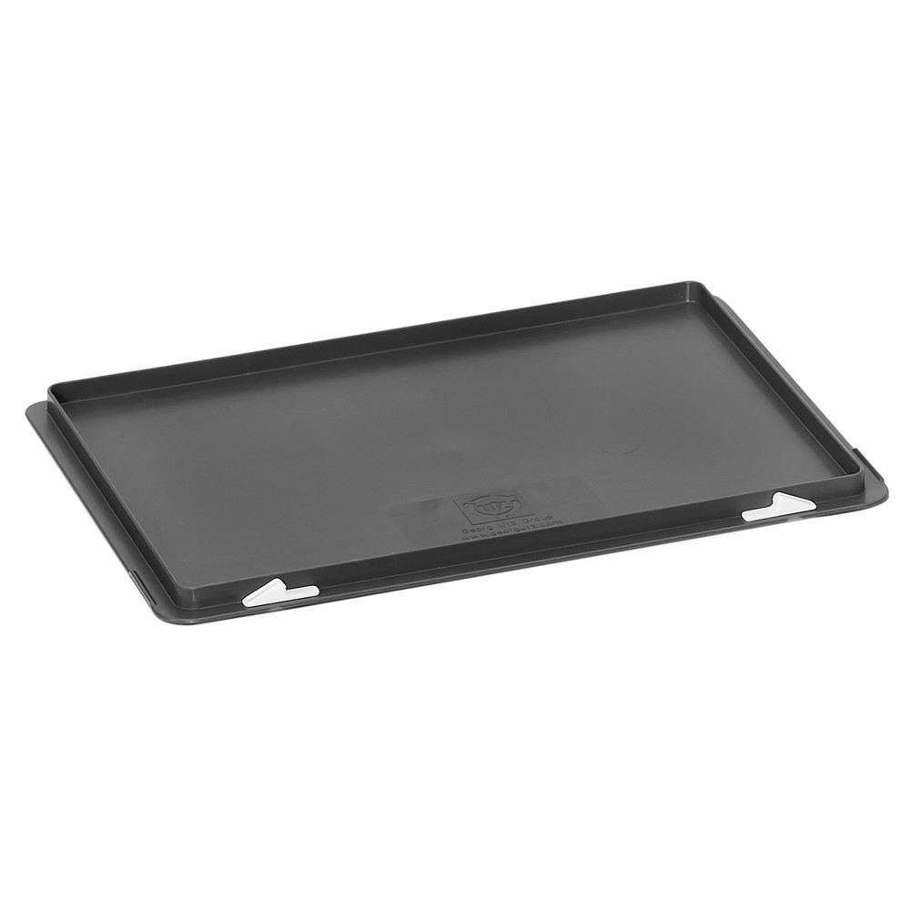 Produktabbildung: fetra® Scharnier-Deckel für Kunststoffkasten