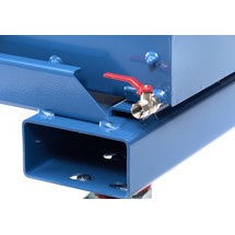 fetra® Selbstkipper mit Ablasshahn