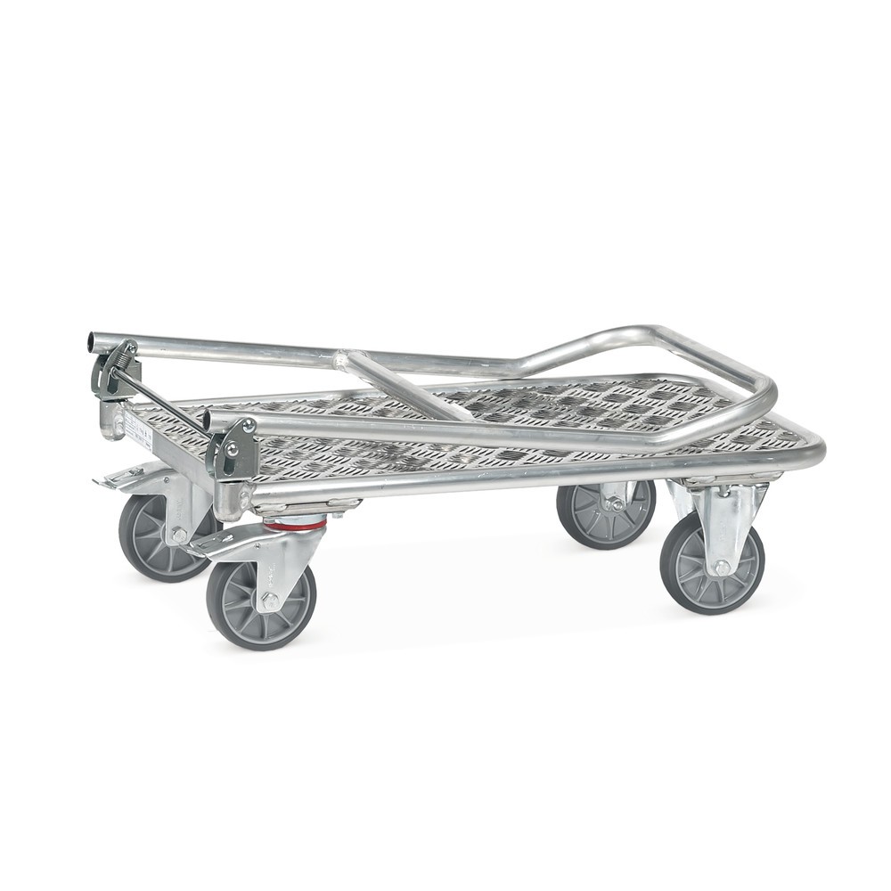 Produktabbildung Nr. 3: fetra® Transportwagen aus Aluminium, Ladefläche BxT 600 x 900 mm