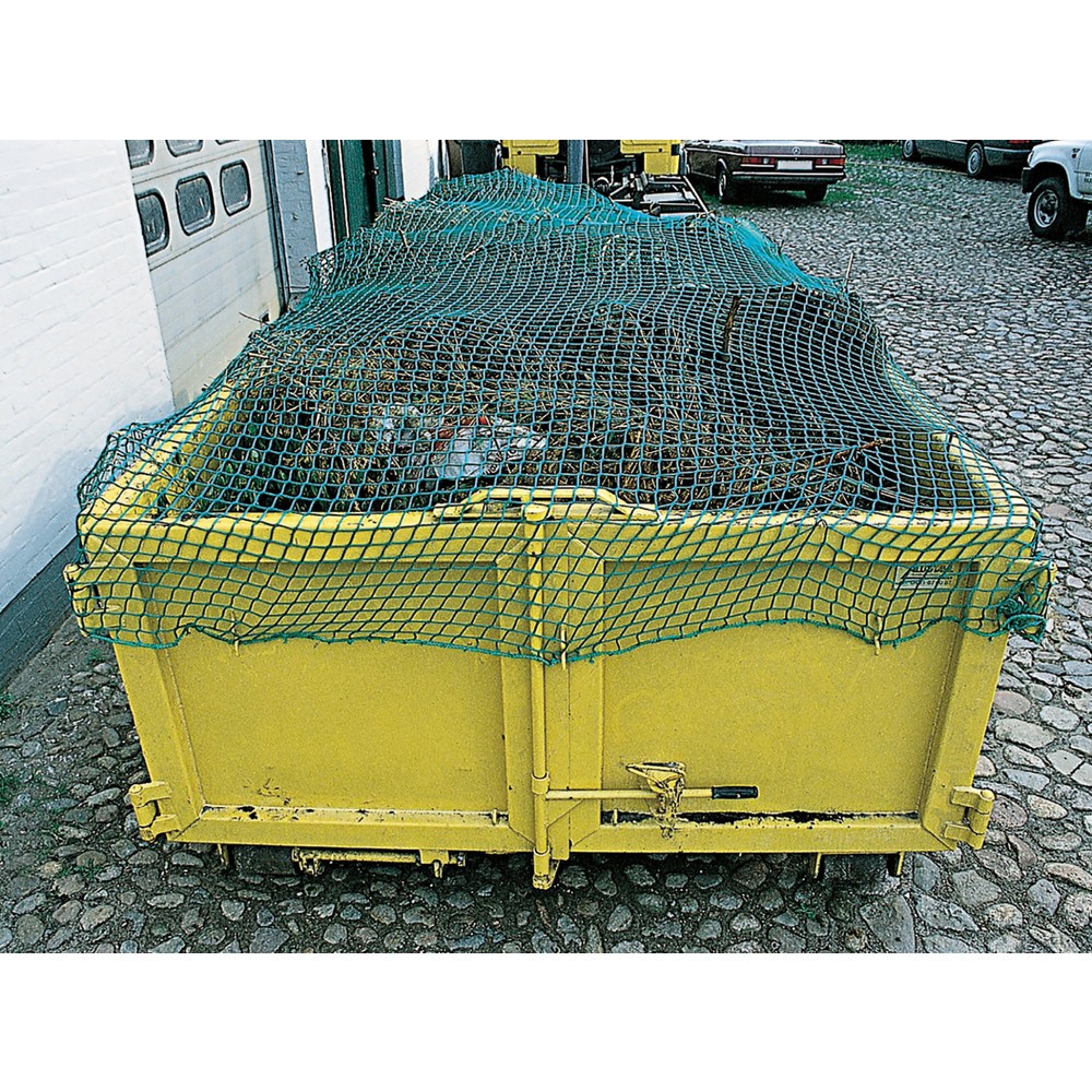Produktabbildung Nr. 1: Dolezych Filet de couvercle de conteneur, sans nœud, bordure enveloppante, mailles 45 mm, dimensions 5,0 x 3,50 m