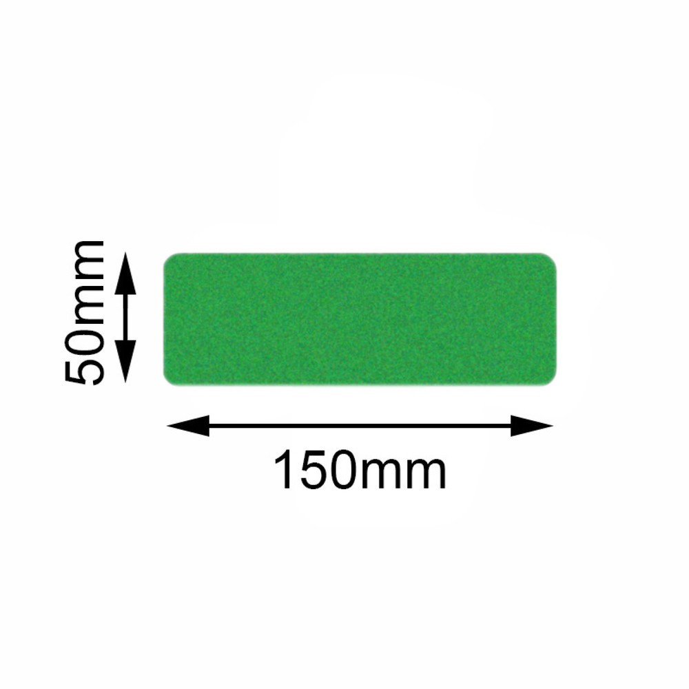 Illustration du produit: Appareil de marquage au sol Mehlhose Safety Rectangle, vert, 50 x 150 mm, 10 pcs/UV