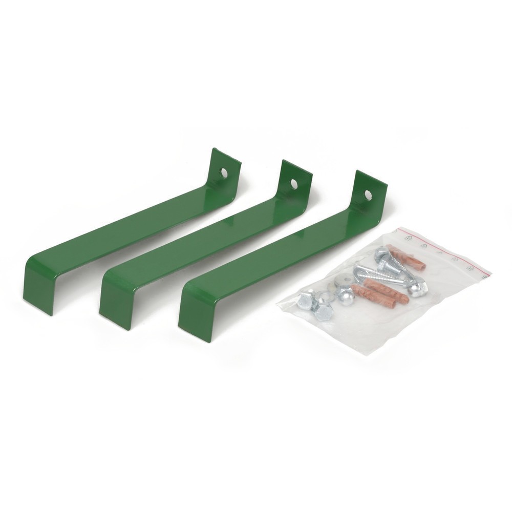 Illustration du produit: Fixation de sol pour collecteurs de déchets VAR®, 120 litres, porte à doubles battants
