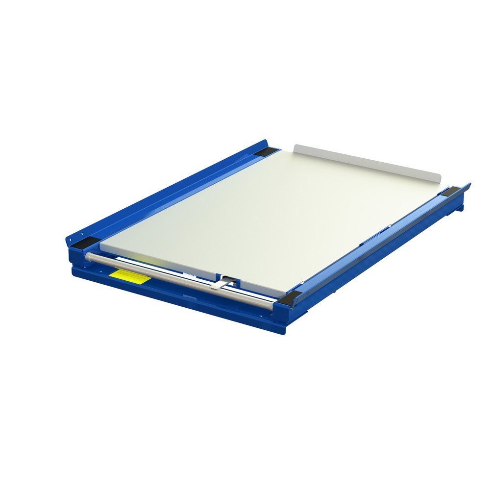 Produktabbildung Nr. 2: Fond fermé en acier pour dispositif d’extraction de palettes, capacité de charge 600 kg, profondeur d’extraction de 70 %