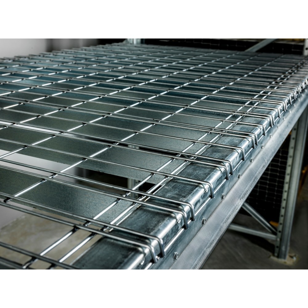 N° de l'image du produit 11 : Fond grillagé Steinbock® pour rayonnages à palettes, capacité de charge par emplacement 250 kg, 24 pcs/UV